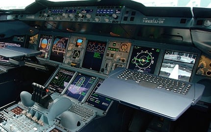 A380 cockpit