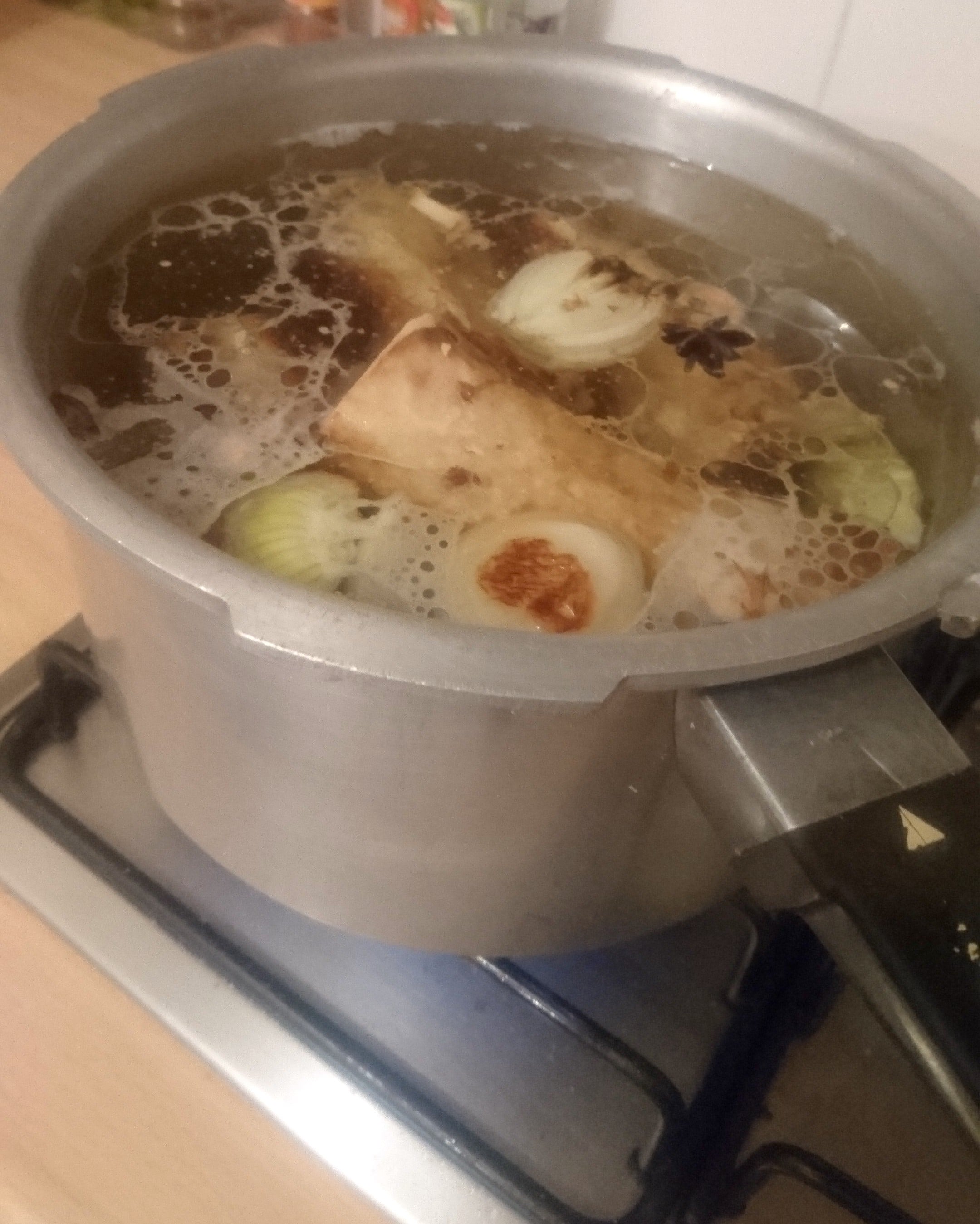 broth at start